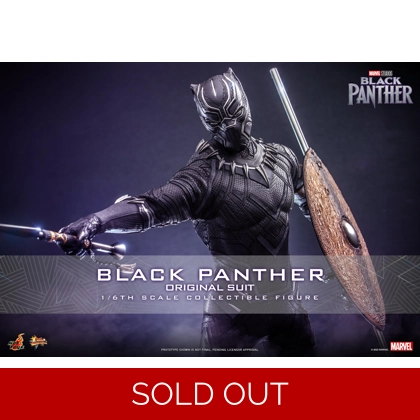 Hot Toys - Black Panther Legacy - 1/6th scale Black Panther (Original Suit) Collectible Figure
